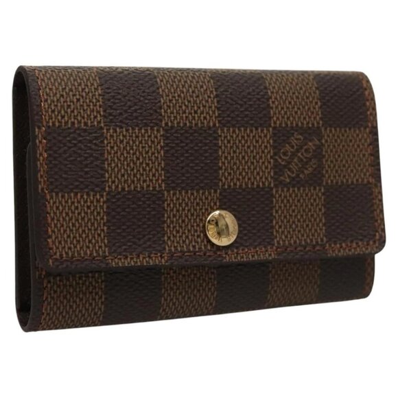 LOUIS VUITTON Damier Ebene Multi Cles 6 Key Case